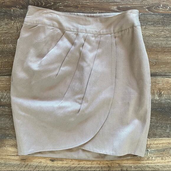 Sine Tailored Curved Pleated Front Skirt Size 2 - Picture 1 of 10
